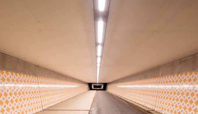 Tunnel- en onderdoorgang verlichting